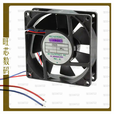 E9225X24B-FSR-L17【FAN AXIAL 92X25MM 24VDC WIRE】