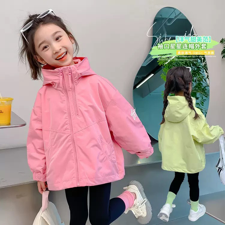 女童外套春秋款2025新款洋气普通外套