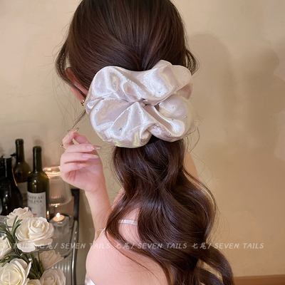 珠光缎面满天星大肠发圈