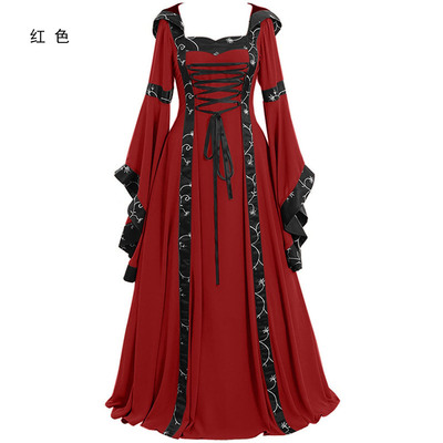Medievalsquareneckbeltedf
