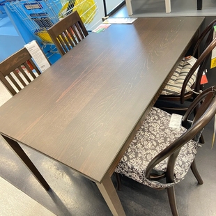 【新品】IKEA宜家国内代购 纳辛格桌子多人餐桌简约客厅家用桌