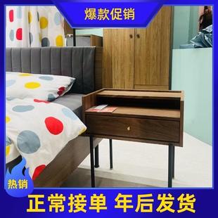 宜家国内代购 拉曼斯 床头柜储物柜收纳柜客厅靠墙置物柜