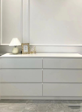 Ikea宜家家库伦6屉柜六斗抽屉柜白色卧室收纳柜客厅储物柜餐边柜