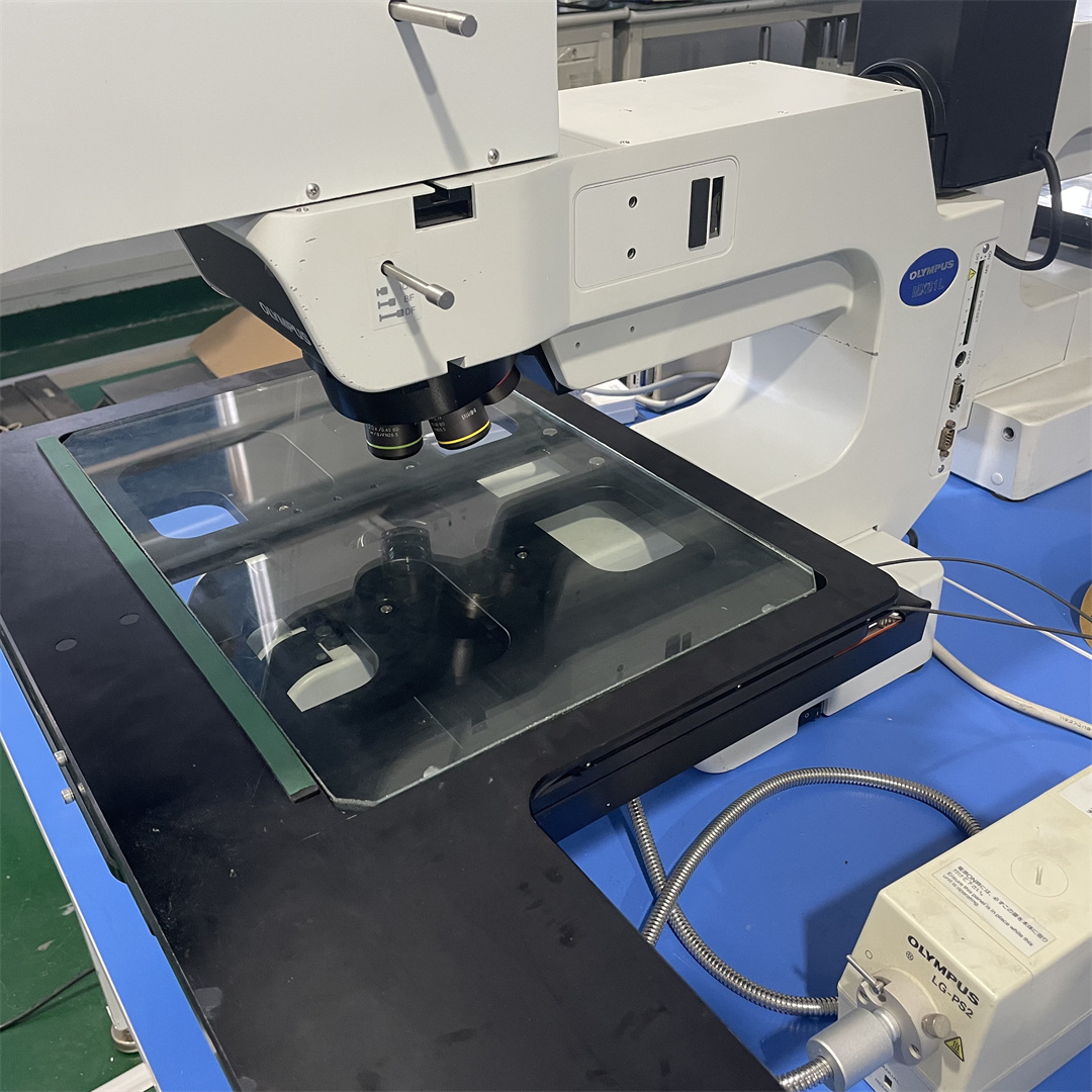 12寸显微镜 底光 偏光 olympus mx61L半导体缺陷检查 晶元 显示屏