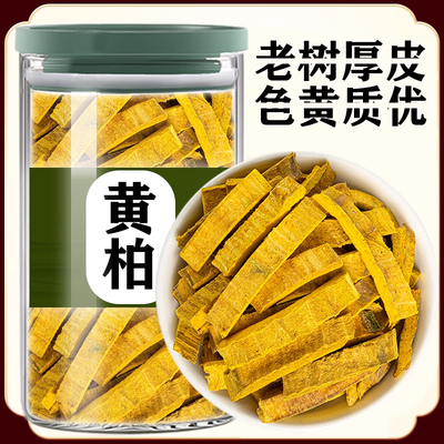 黄柏中药材500g克皮粉川