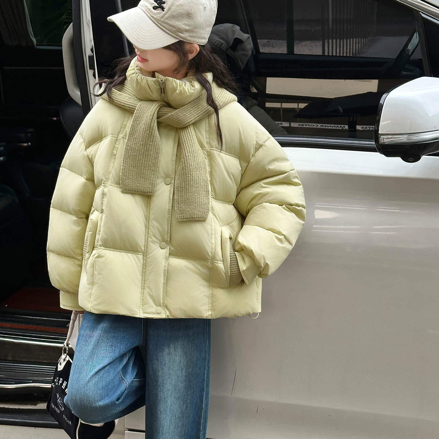 女童短款棉服冬季新款韩版洋气