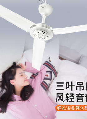 轻音安全吊扇中联塑料3家用床上