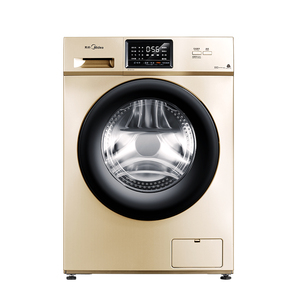 美的10kg公斤全自动洗衣机家用变频滚筒洗脱一体官方MG100V31DG5