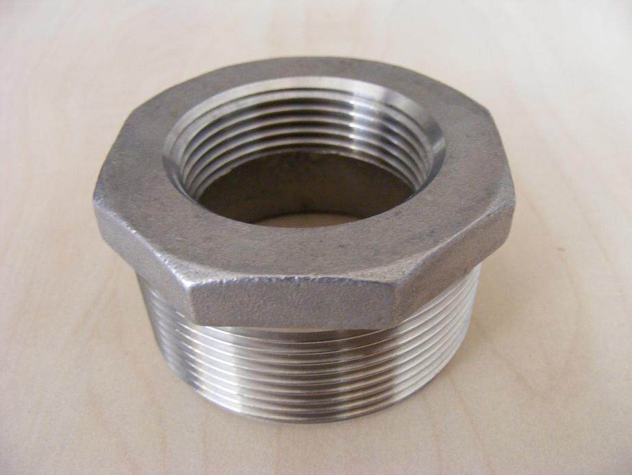 正304不锈钢补芯 补心 卜申 内外牙接头2.5寸变2寸dn65*dn50