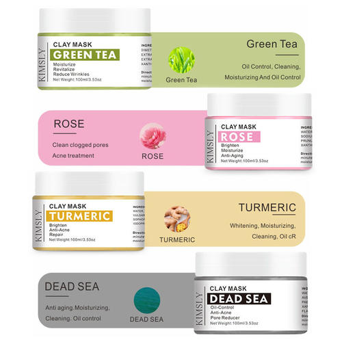 Clay Mask Vegan Face Mask for facial treatment gifts泥膜面膜