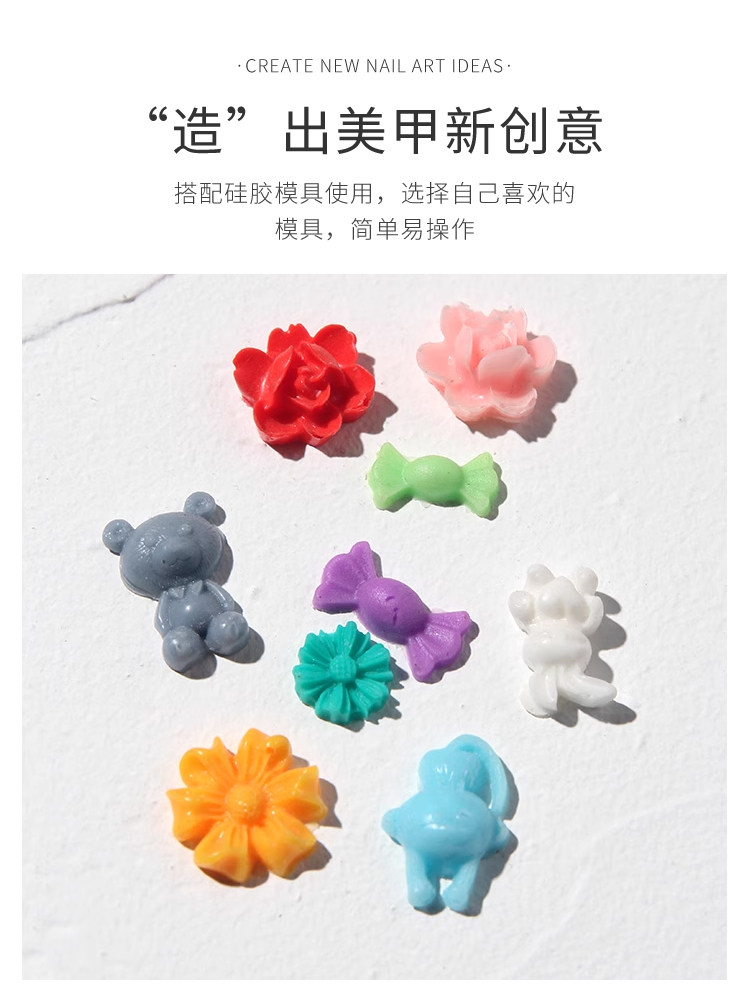 Sculpt Perfect Nails: Crystal Clear UV Gummy Gel for DIY Art! - Product image 2