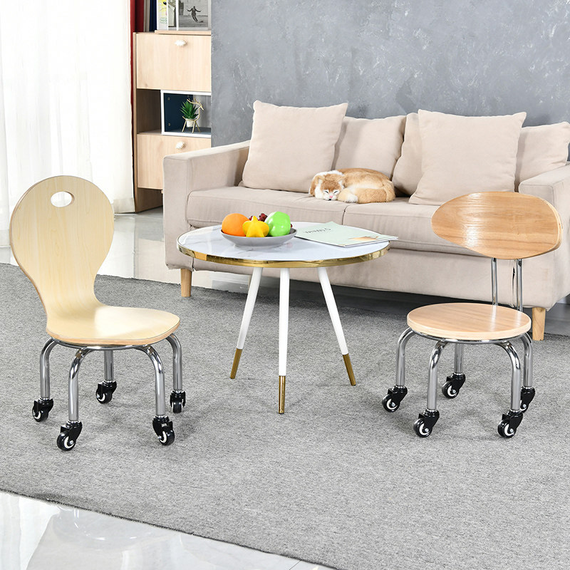 带轮小板凳圆板凳沙发修脚凳矮凳美缝擦地凳垫脚滑轮凳儿童学步凳,住宅家具,矮凳,淘宝优惠券,粉丝福利购,淘宝优惠卷