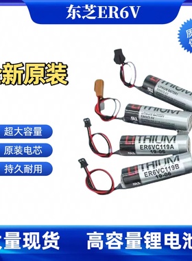 东芝ER6V ER3V ER6V119a ER17500数控机床M703 6V锂电池HW0470360