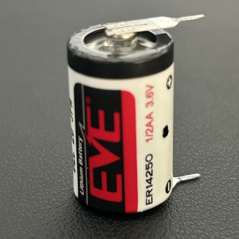 EVE/亿纬ER14250锂电池3.6V 探头台达PLC编程器自