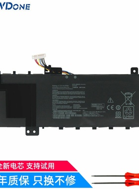 适用 华硕 V5000J/D/F Y5100U FL8600F M5050D C21N1818-1 电池