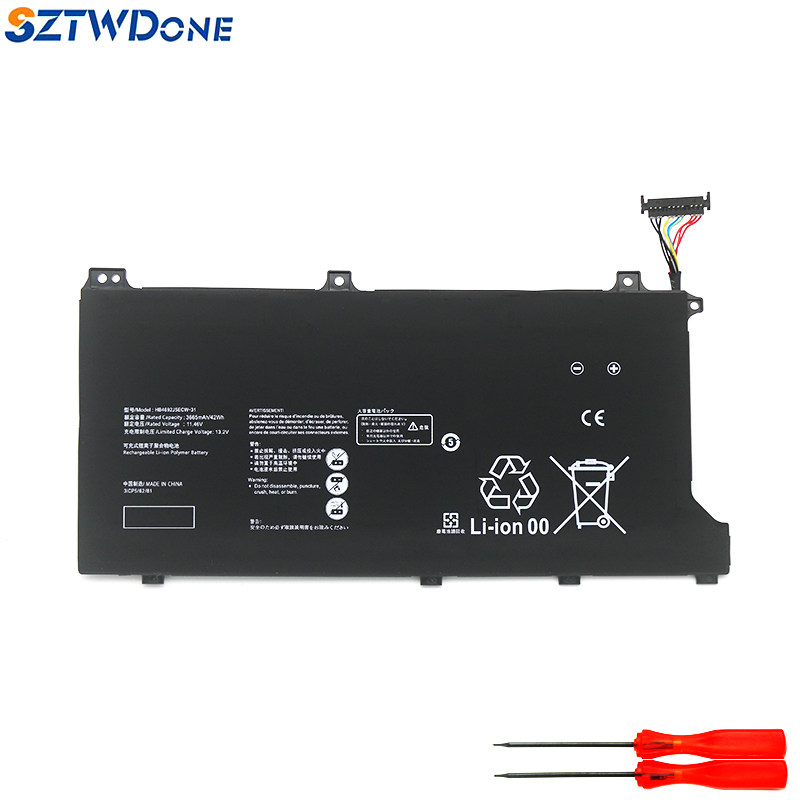 适用华为Boh-wah9hn WAQ9R WAQ9RP WAP9R WAQ9HNRP 笔记本电池