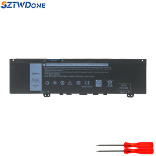 7373 7380 7386 适用戴尔Inspiron F62G0 7370 P87G 电池 5370