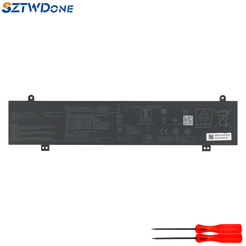 适用 华硕 C41N2202 G614J/JZ/JU/JI 笔记本电池