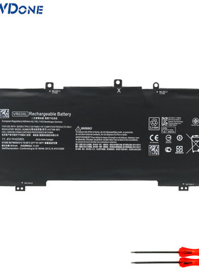 适用 惠普 Envy 13-D046TU D023TU TPN-C120 VR03XL 笔记本电池