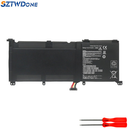 适用 华硕 C41N1416 UX501J/LW N501L/JW G601J/JW 笔记本电池