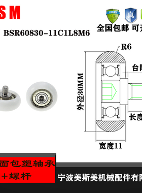 厂家直销美斯美BSR60830-11C1L8M6高品质实验设备指定专用滑轮