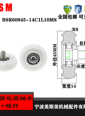 厂家直销美斯美BSR60845-14C1L10M8高品质实验设备指定专用滑轮