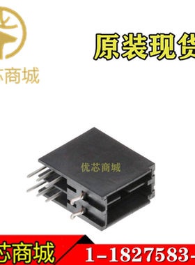 TE/AMP泰科连接器 1-1827583-2 插座针座6Pin 间距3.5mm 原装现货