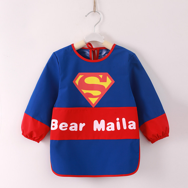 儿童罩衣防水加长秋冬长袖男童围裙画画衣女孩宝宝吃饭围兜反穿衣,童装/婴儿装/亲子装,反穿衣/罩衣,淘宝优惠券,粉丝福利购,淘宝优惠卷