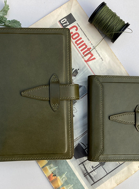 革物商店达芬奇davinci圣书a6真皮活页手账m5便携复古笔记本复刻