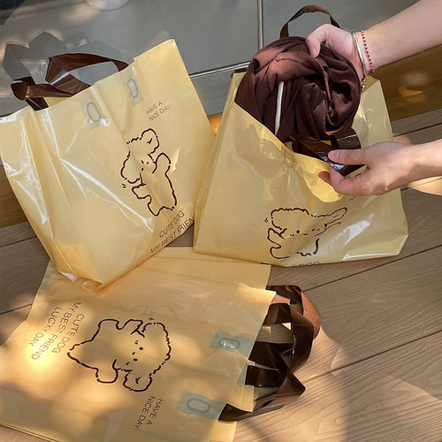 秋冬服装店手提购物袋礼品女装