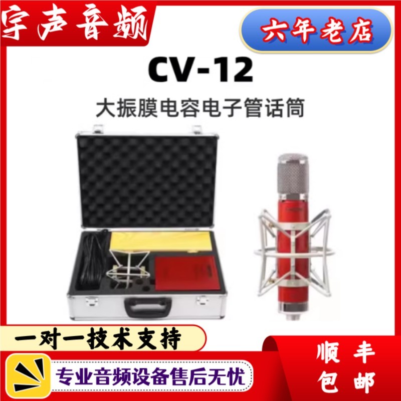 美国进口Avantone pro CV-12专业大振膜电子管话筒录音棚K歌直播