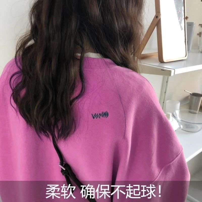 2025春季新款刺绣卫衣女薄款卫衣/绒衫