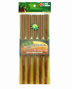 家用高档铁木筷子天然环保木头筷子10双/对装5包包邮