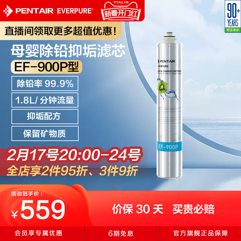 爱惠浦everpure净水器滤芯净水机耗材自来水过滤器配件EF-900P