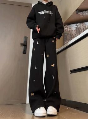 原版质量网图D790带半松紧腰浅色黑色32到3XL