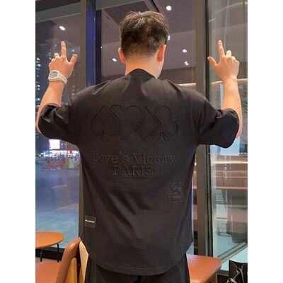 T631黑色白色红色原版质量刺绣款M3XLP22