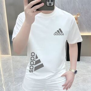 欧洲站高端字母印花t恤短袖男士夏季时尚潮牌青年半袖百搭上衣男T