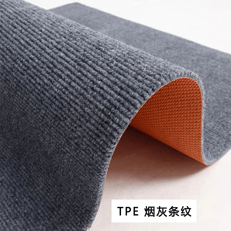 家用地毯灰色防滑加厚隔音办公室酒店房间门口大面积满铺楼梯地垫
