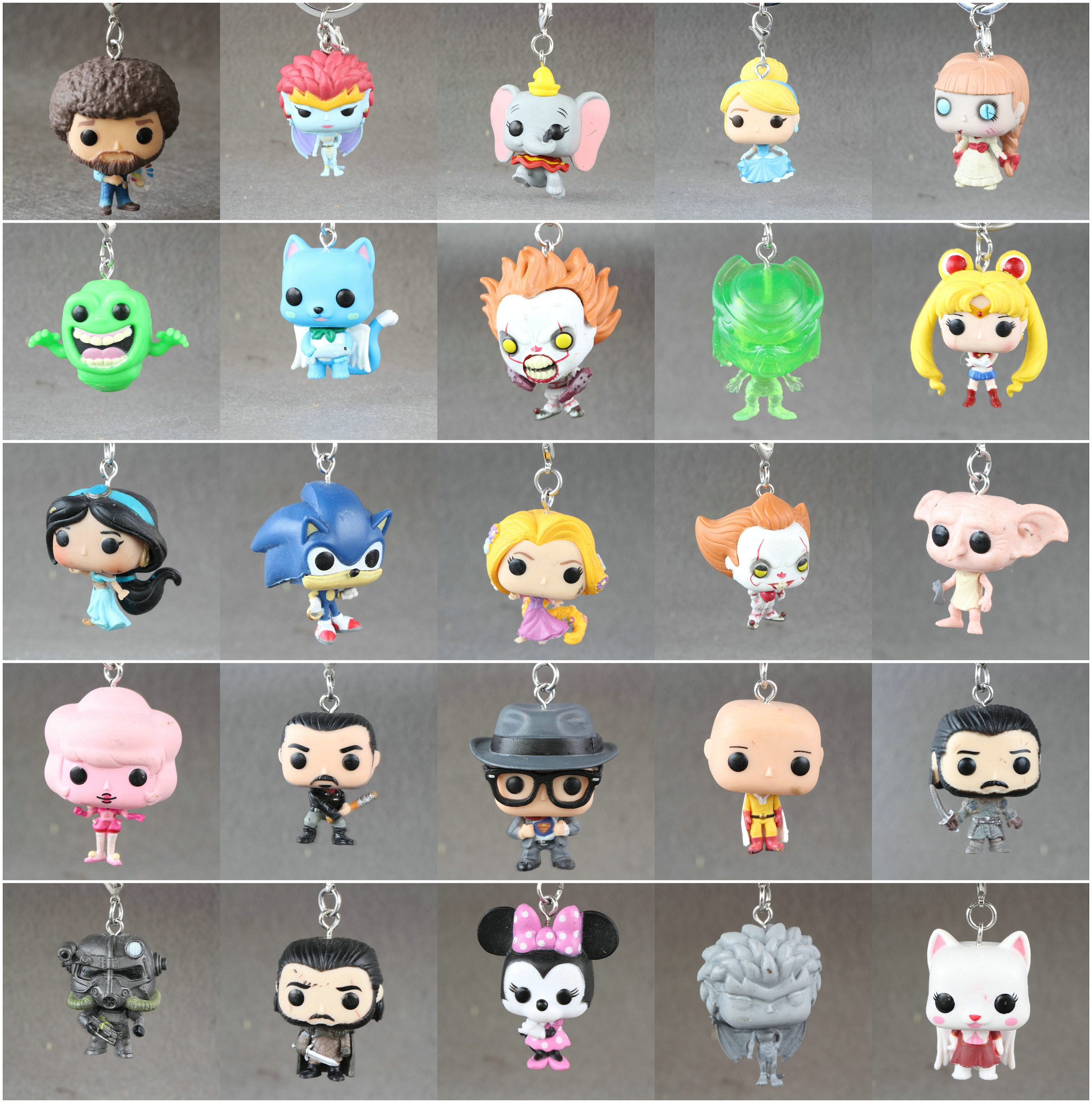 正版散货Funko 漫威小丑回魂龙妈小飞象等多款钥匙扣