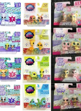 正版至Q动物园 Littlest Pet S 多款小号猫狗动物迷你款手办摆