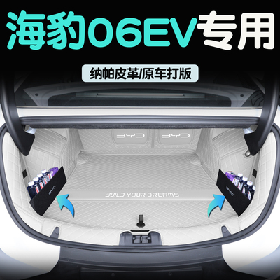 海豹06EV/DMI后备箱垫全包围