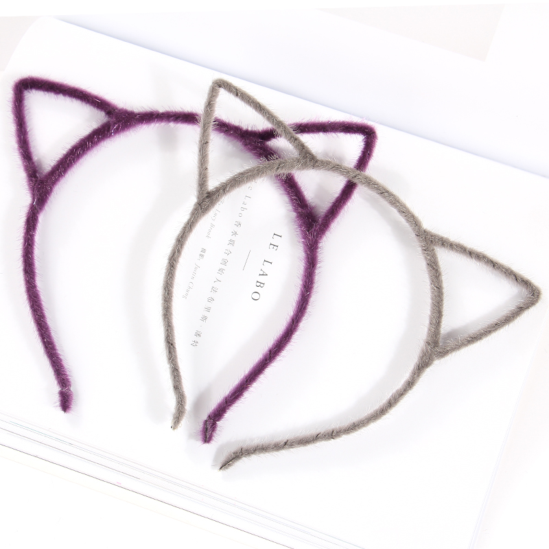 发箍布艺简约纯色发饰发夹