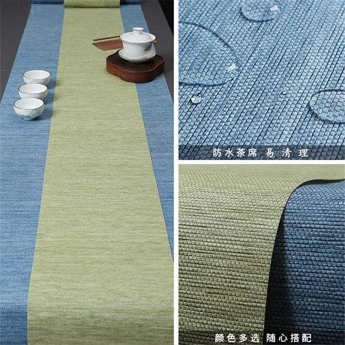 色系现代茶席防水电视柜