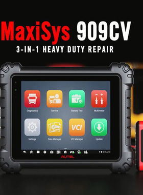 Autel Maxisys MS909CV Heavy Duty Truck Diagnostic Tool