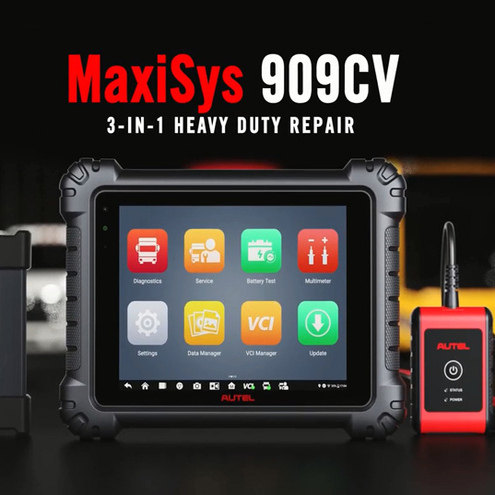 Autel Maxisys MS909CV Heavy Duty Truck Diagnostic Tool