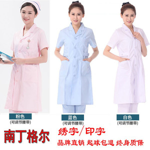 女医生护士服大褂夏季半袖