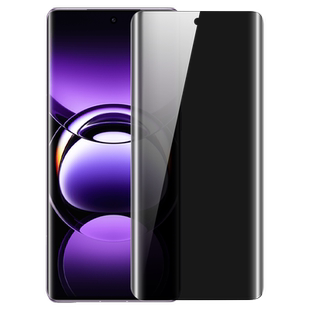 适用oppofindx7手机膜findx7ultra钢化水凝膜防窥适用oppo新款全屏覆盖防窥膜曲屏防摔全包边无白边防爆保护