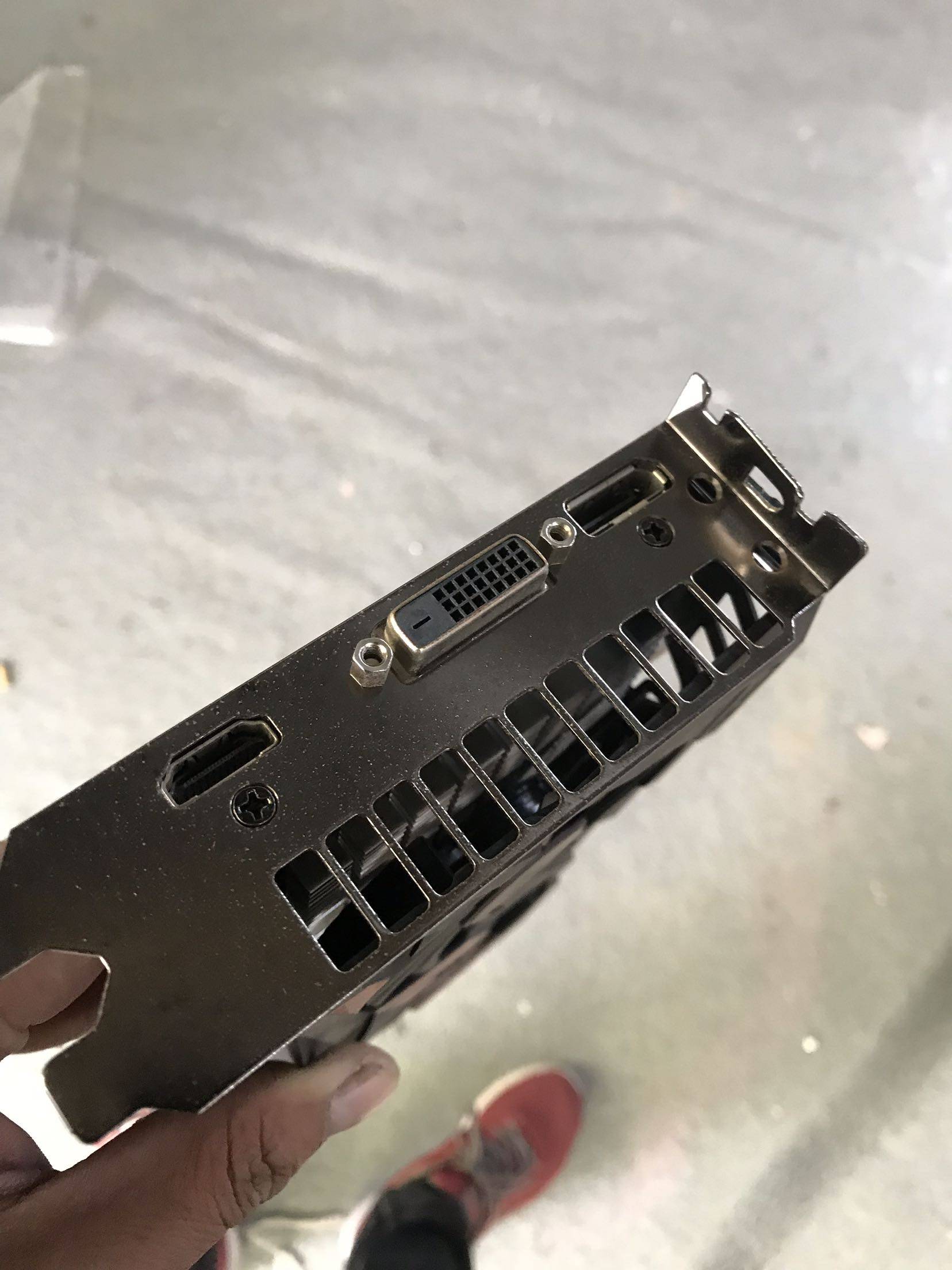 华硕 gtx1060-3g gtx950 960-dc2oc-4gd5-si显卡挡板档片档条档板