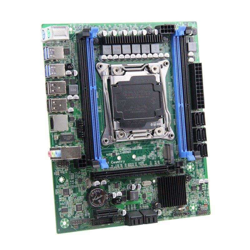 工包X99MATX挡板档片主板