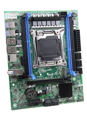 工包X99MATX挡板档片主板
